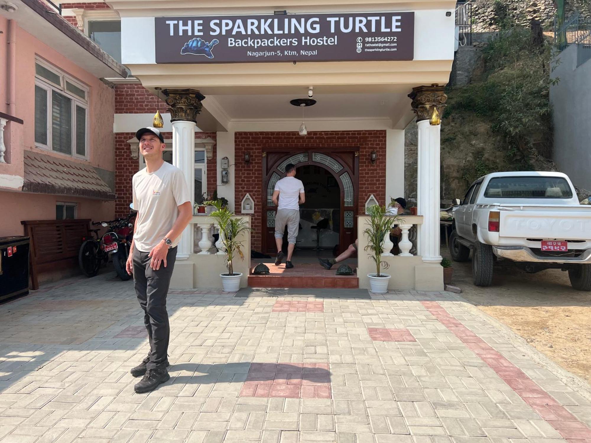 The Sparkling Turtle Backpackers Hostel Catmandu Exterior foto