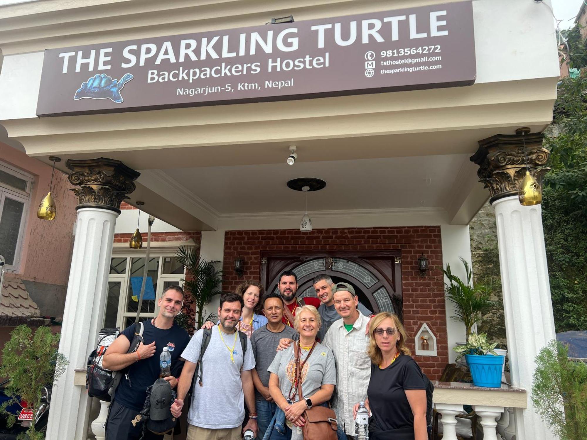 The Sparkling Turtle Backpackers Hostel Catmandu Exterior foto